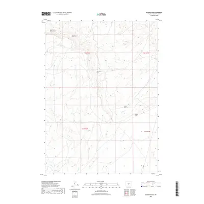 2017 Map of Muskrat Basin, 2017 Print