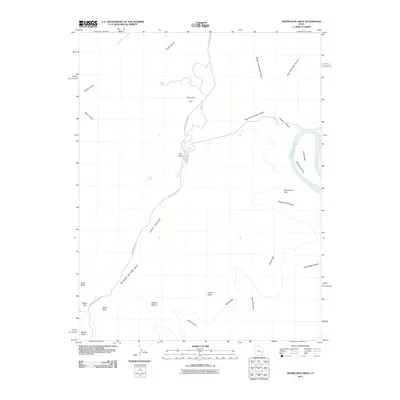 2011 Map of Musselman Arch, 2011 Print