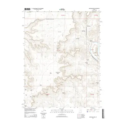 2014 Map of Musselman Arch, 2014 Print