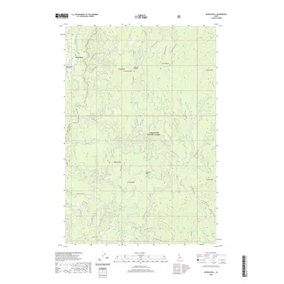 2020 Map of Musselshell, 2020 Print