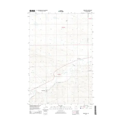 2014 Map of Musselshell, 2014 Print