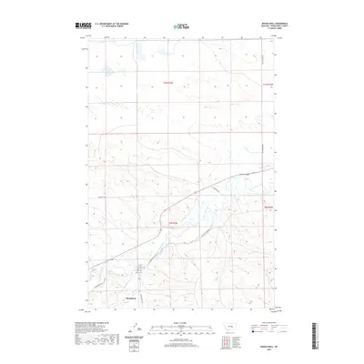 2020 Map of Musselshell, 2020 Print