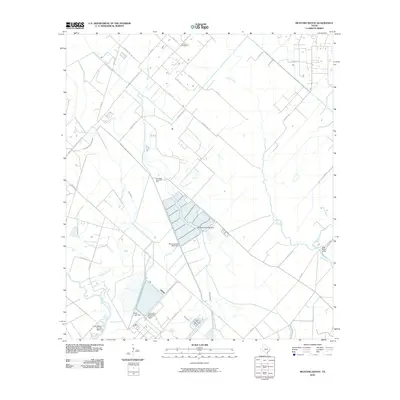 2010 Map of Mustang Bayou, 2010 Print