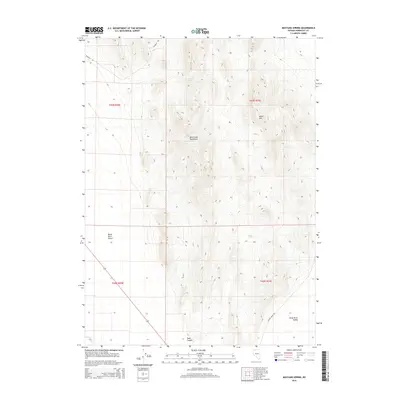 2015 Map of Mustang Spring, 2015 Print