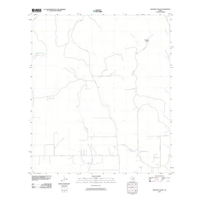 2010 Map of Mustang Valley, 2010 Print