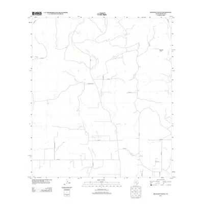 2012 Map of Mustang Valley, 2012 Print