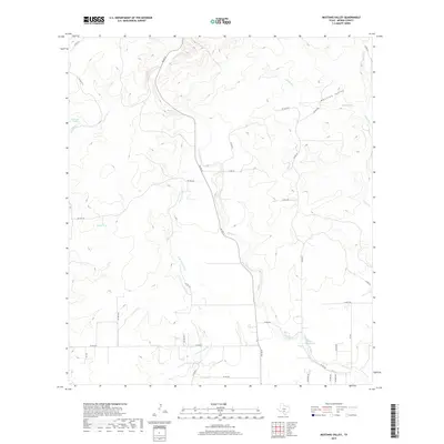 2019 Map of Mustang Valley, 2019 Print