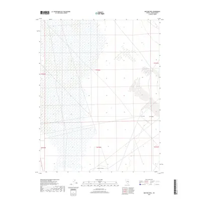 2018 Map of Mustang Well, 2018 Print