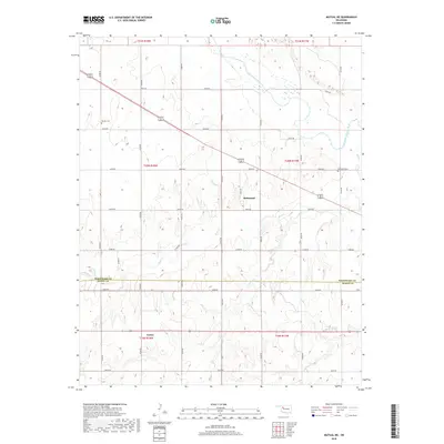 2018 Map of Mutual NE, 2018 Print