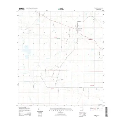 2015 Map of Myakka City, 2015 Print