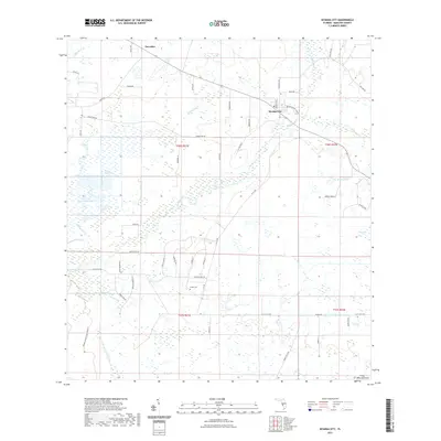 2021 Map of Myakka City, 2021 Print
