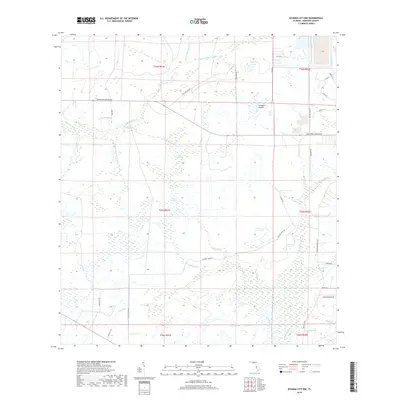 2018 Map of Myakka City NW, 2018 Print