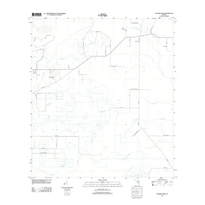 2012 Map of Myakka Head, 2012 Print