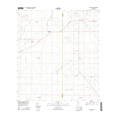 2015 Map of Myakka Head, 2015 Print