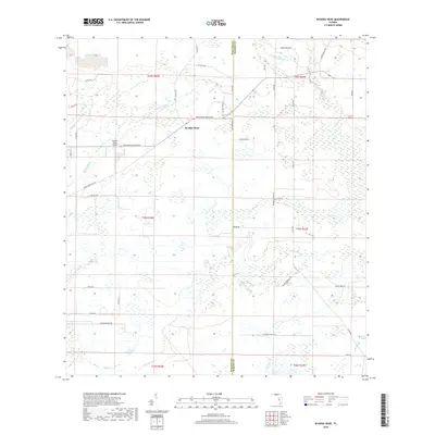 2018 Map of Myakka Head, 2018 Print