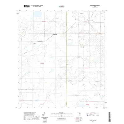 2021 Map of Myakka Head, 2021 Print