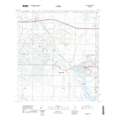2021 Map of Myakka River, 2021 Print