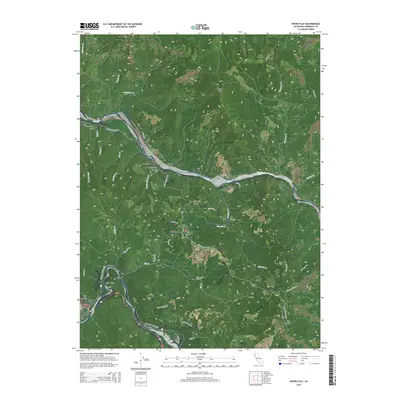 2015 Map of Myers Flat, 2015 Print