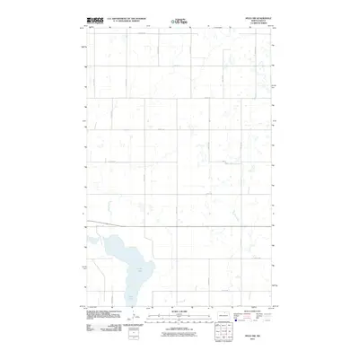 2011 Map of Mylo NW, 2011 Print