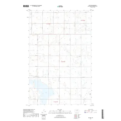 2017 Map of Mylo NW, 2017 Print
