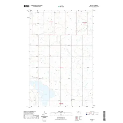 2020 Map of Mylo NW, 2020 Print