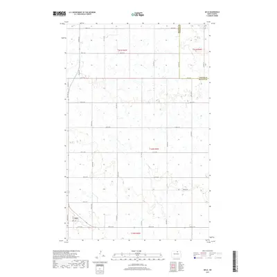 2017 Map of Mylo, 2017 Print