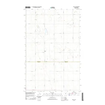 2014 Map of Mylo SE, 2014 Print