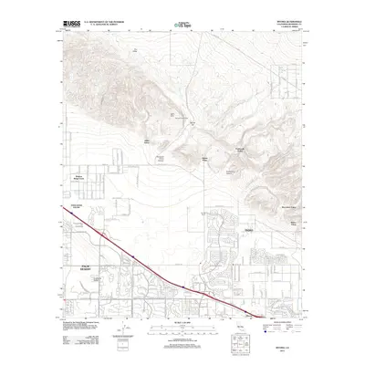 2012 Map of Myoma, 2012 Print
