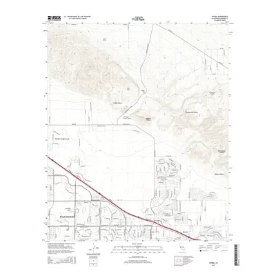 2015 Map of Myoma, 2015 Print