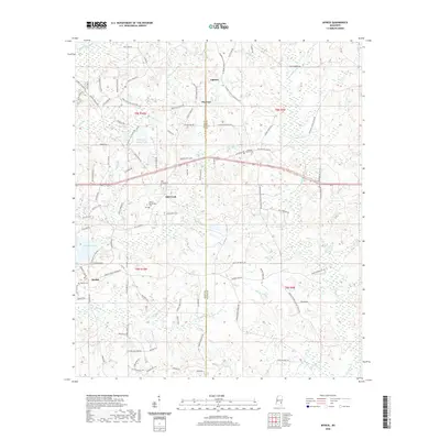 2020 Map of Myrick, 2020 Print