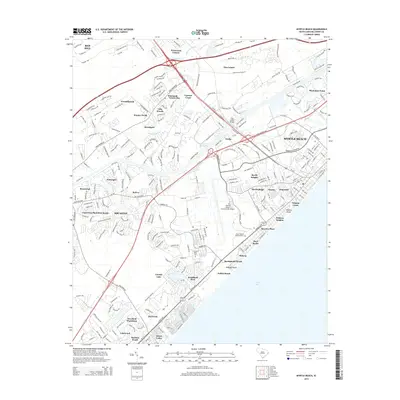 2014 Map of Myrtle Beach, 2014 Print