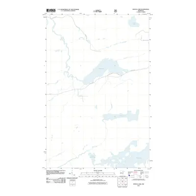 2011 Map of Myrtle Lake, 2011 Print