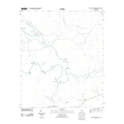 2011 Map of Myrtlewood North, 2011 Print