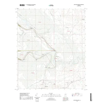 2018 Map of Myrtlewood North, 2018 Print