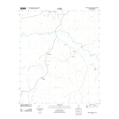 2011 Map of Myrtlewood South, 2011 Print