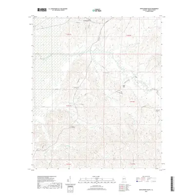 2018 Map of Myrtlewood South, 2018 Print