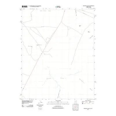 2011 Map of Mystery Valley, 2011 Print