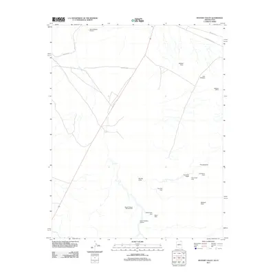 2011 Map of Mystery Valley, 2011 Print