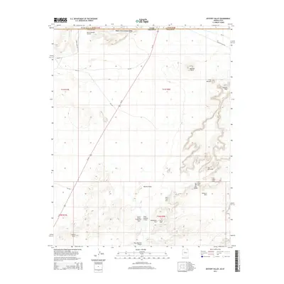2014 Map of Mystery Valley, 2014 Print