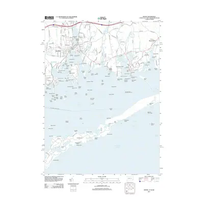 2012 Map of Mystic, 2012 Print