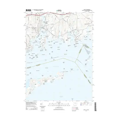 2015 Map of Mystic, 2015 Print