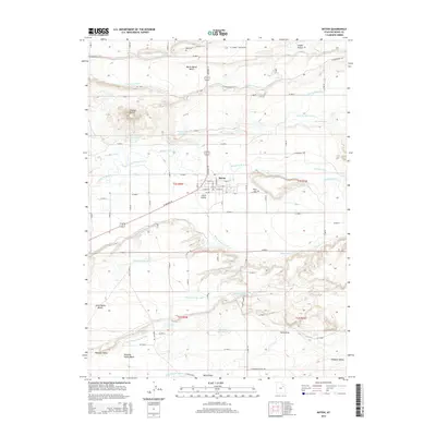 2014 Map of Myton, 2014 Print
