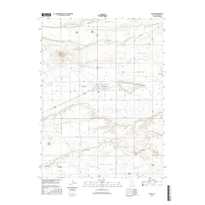 2017 Map of Myton, 2017 Print