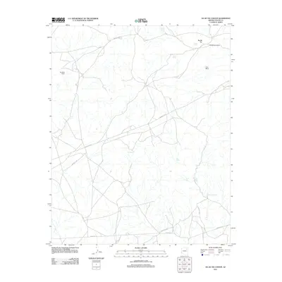 2011 Map of Na Ah Tee Canyon, 2011 Print