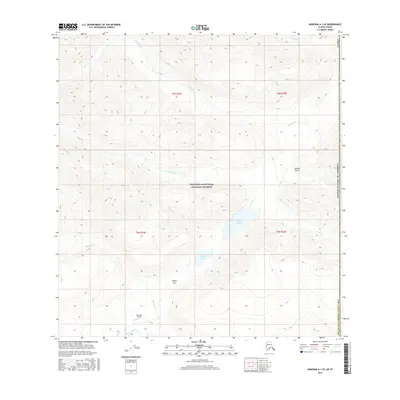 2016 Map of Nabesna A-1 SE, 2016 Print