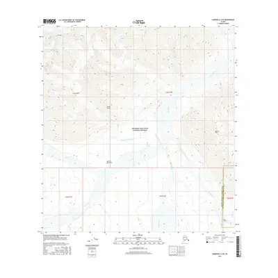 2016 Map of Nabesna A-3 NE, 2016 Print
