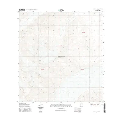 2016 Map of Nabesna A-3 SW, 2016 Print
