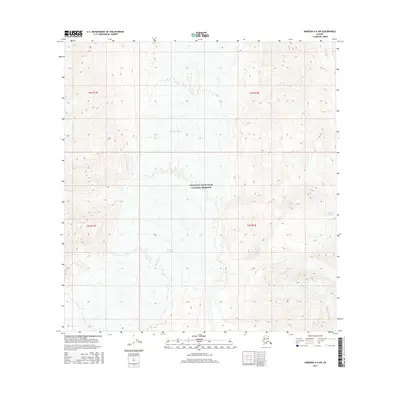 2016 Map of Nabesna A-4 SW, 2016 Print