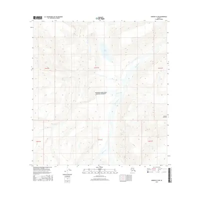 2016 Map of Nabesna A-5 NW, 2016 Print