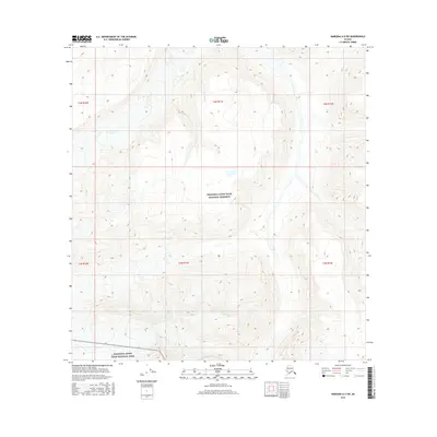 2016 Map of Nabesna A-5 SW, 2016 Print